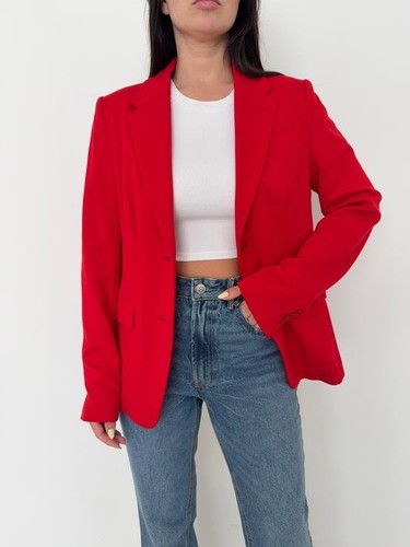 Women drykorn blazer red - blazer,