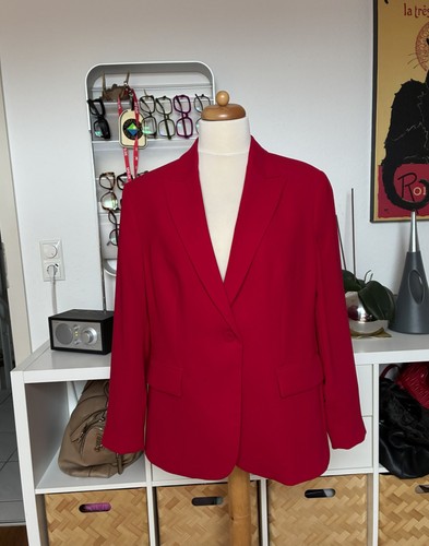 Lässiger roter blazer - roter, von