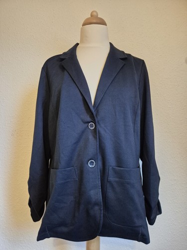 Cecil sweatblazer dunkelblau - sweatblazer,