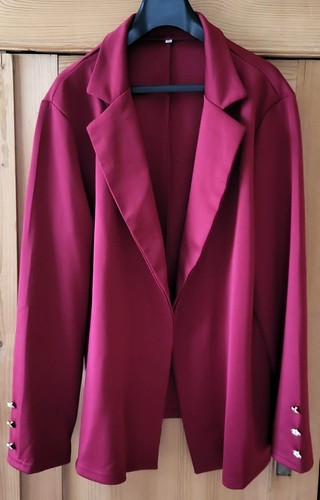 Blazer bordaux xxl - blazer,, bordaux,
