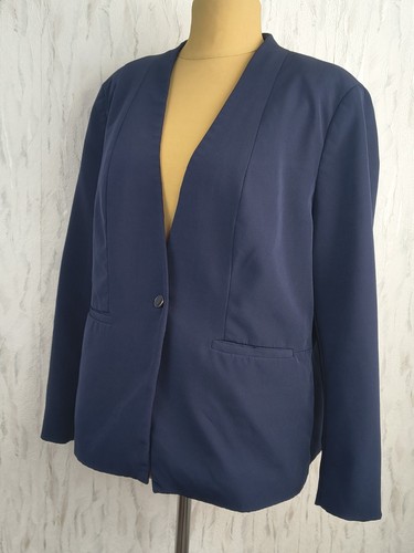 Damen blazer blau - 46, xxl