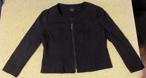 Schwarzer dehnbarer blazer - schwarzer,