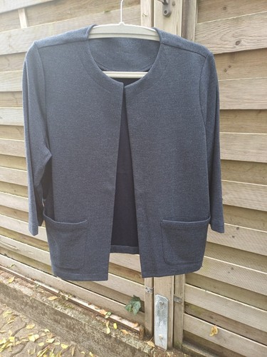 Tom tailor jersey blazer blau - tom,